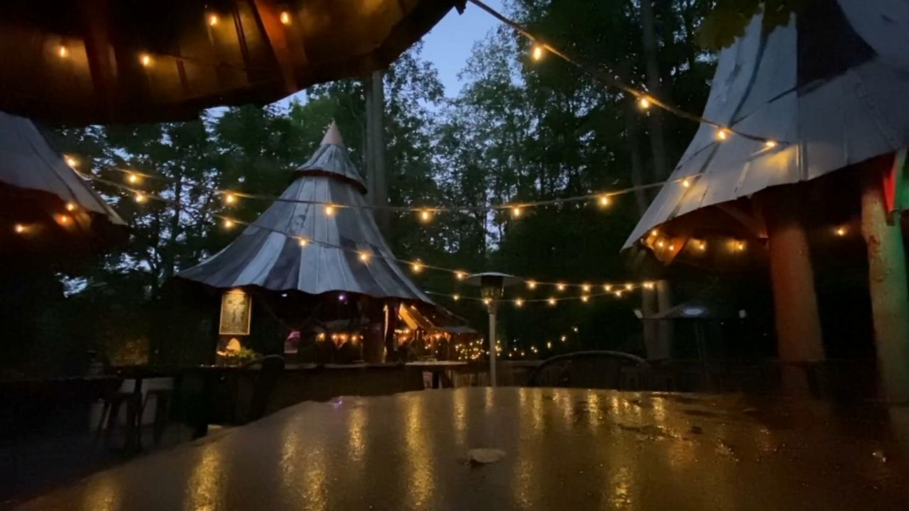 West Falls family opens area's first treehouse café