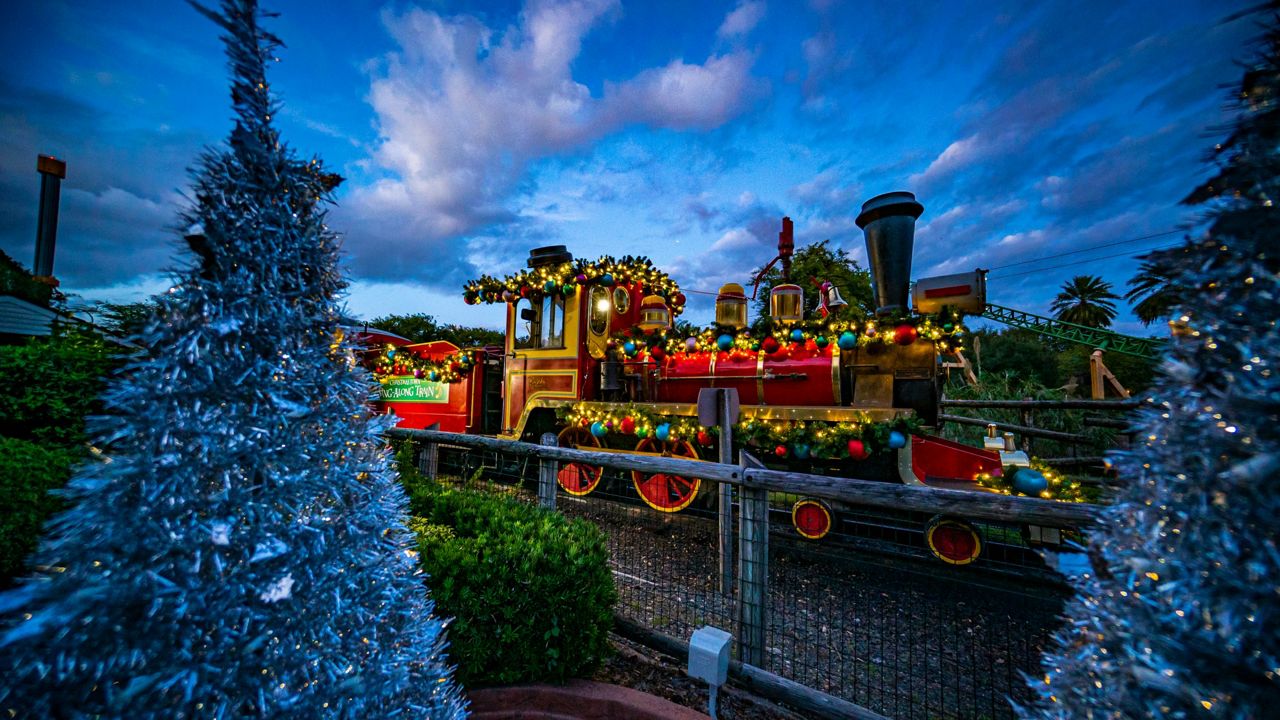 Busch gardens christmas deals town