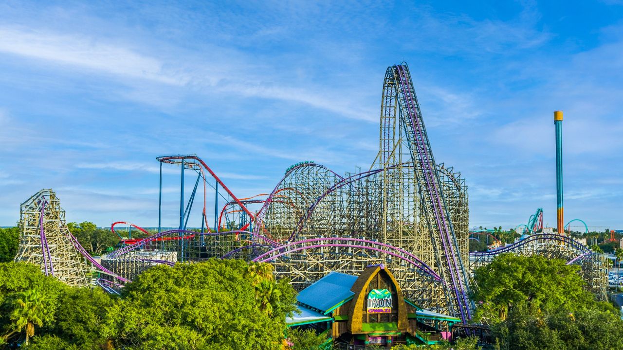 Iron Gwazi at Busch Gardens Tampa Bay. (Photo: Busch Gardens)