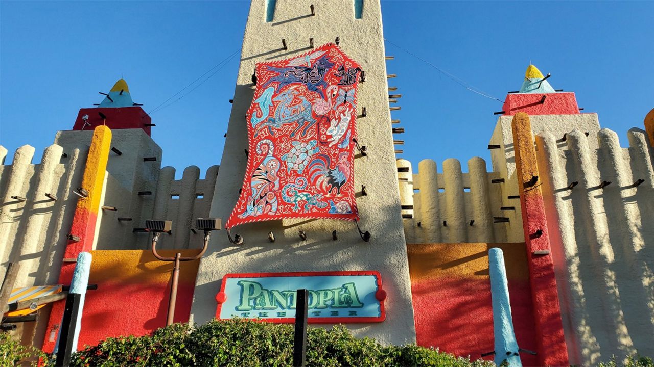 Pantopia Theater at Busch Gardens Tampa Bay will get a new animal show. (Spectrum News/Ashley Carter)