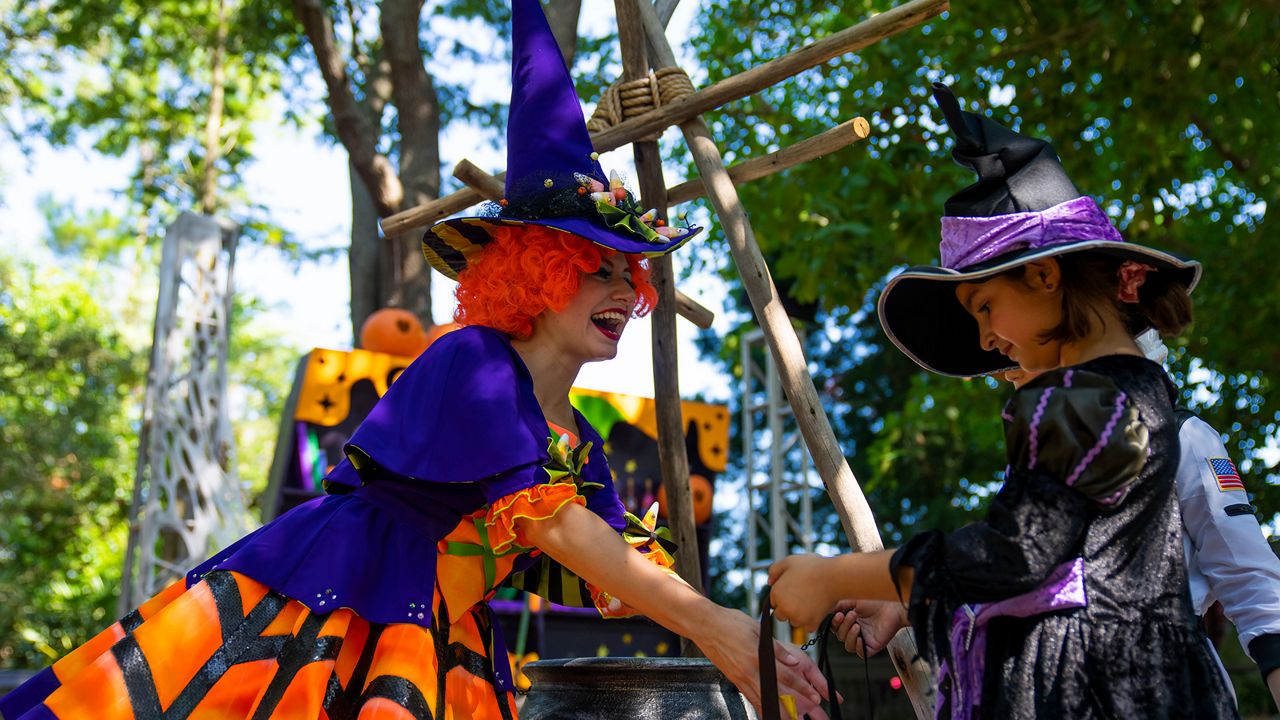 Busch Gardens' Spooktacular will feature Kandy, a witch-in-training who part of many of the event's activities. (Photo: Busch Gardens)