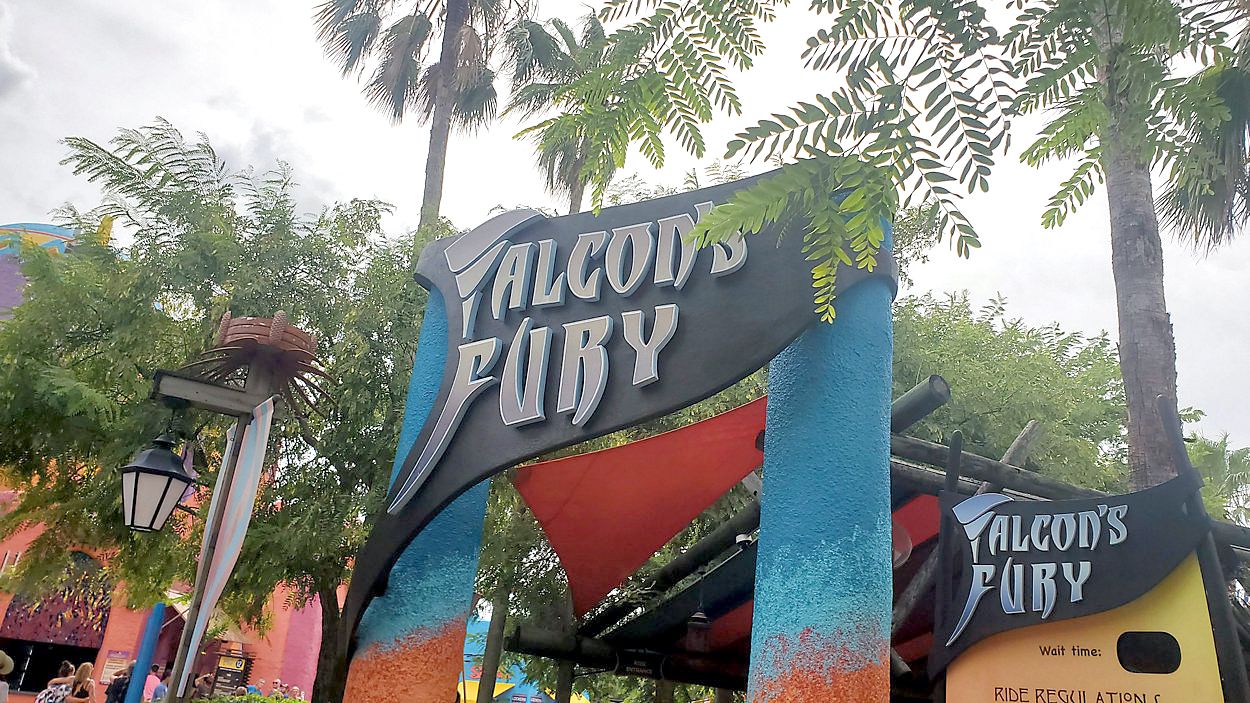 Park officials say Falcon's Fury at Busch Gardens Tampa Bay will reopen this spring after being closed for close to a year. (Spectrum News/Ashley Carter)