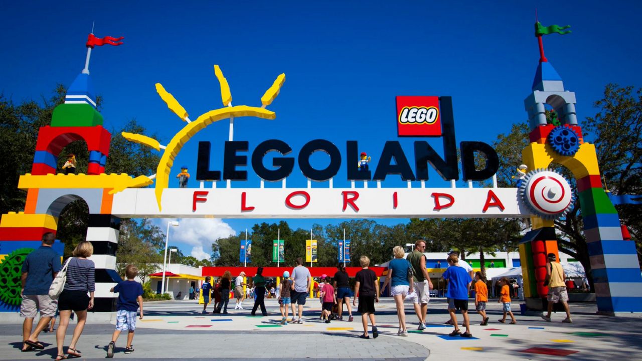 The entrance to Legoland Florida in Winter Haven, Fla. (File)