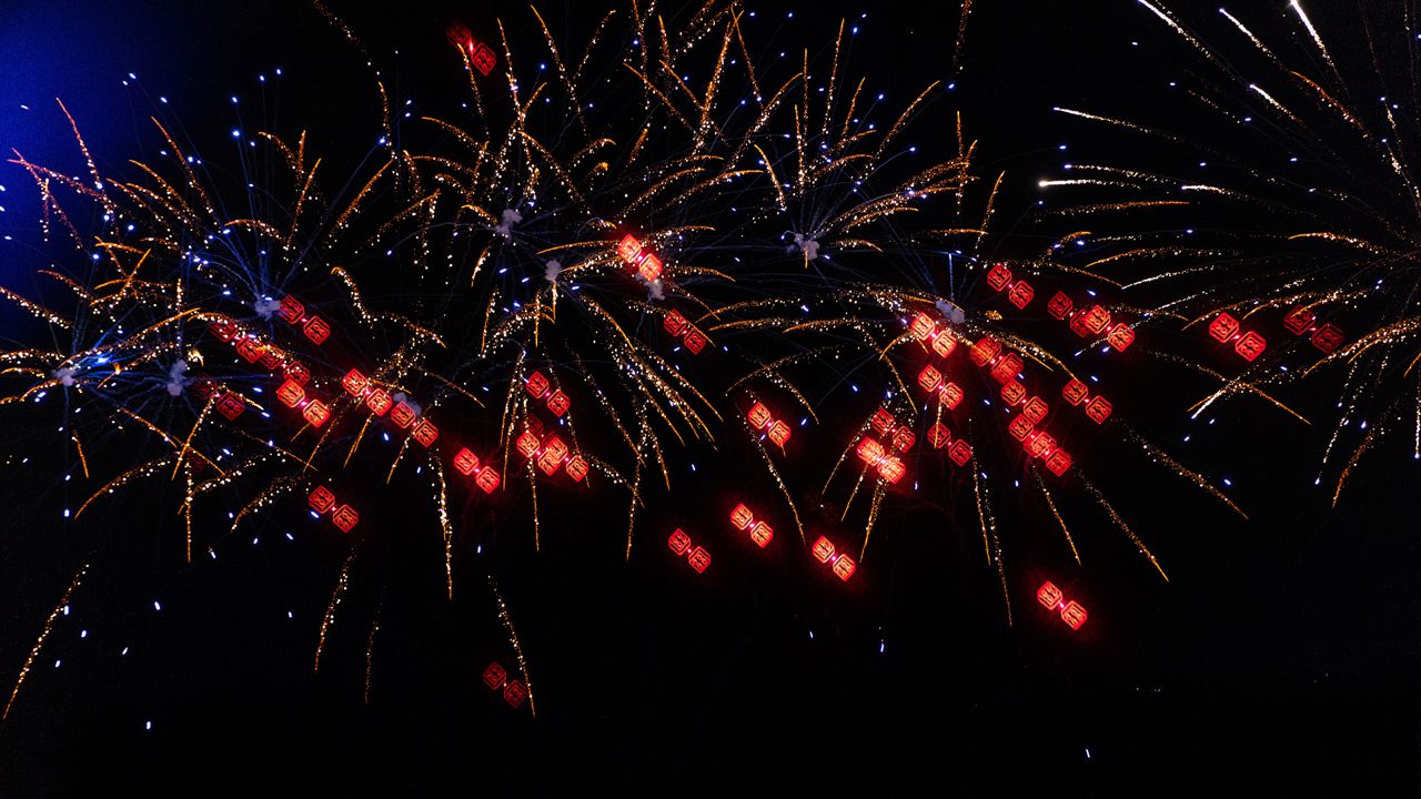 Legoland Florida's Red, White & Boom returns with night "Touch the Sky" fireworks. (Photo: Legoland Florida)