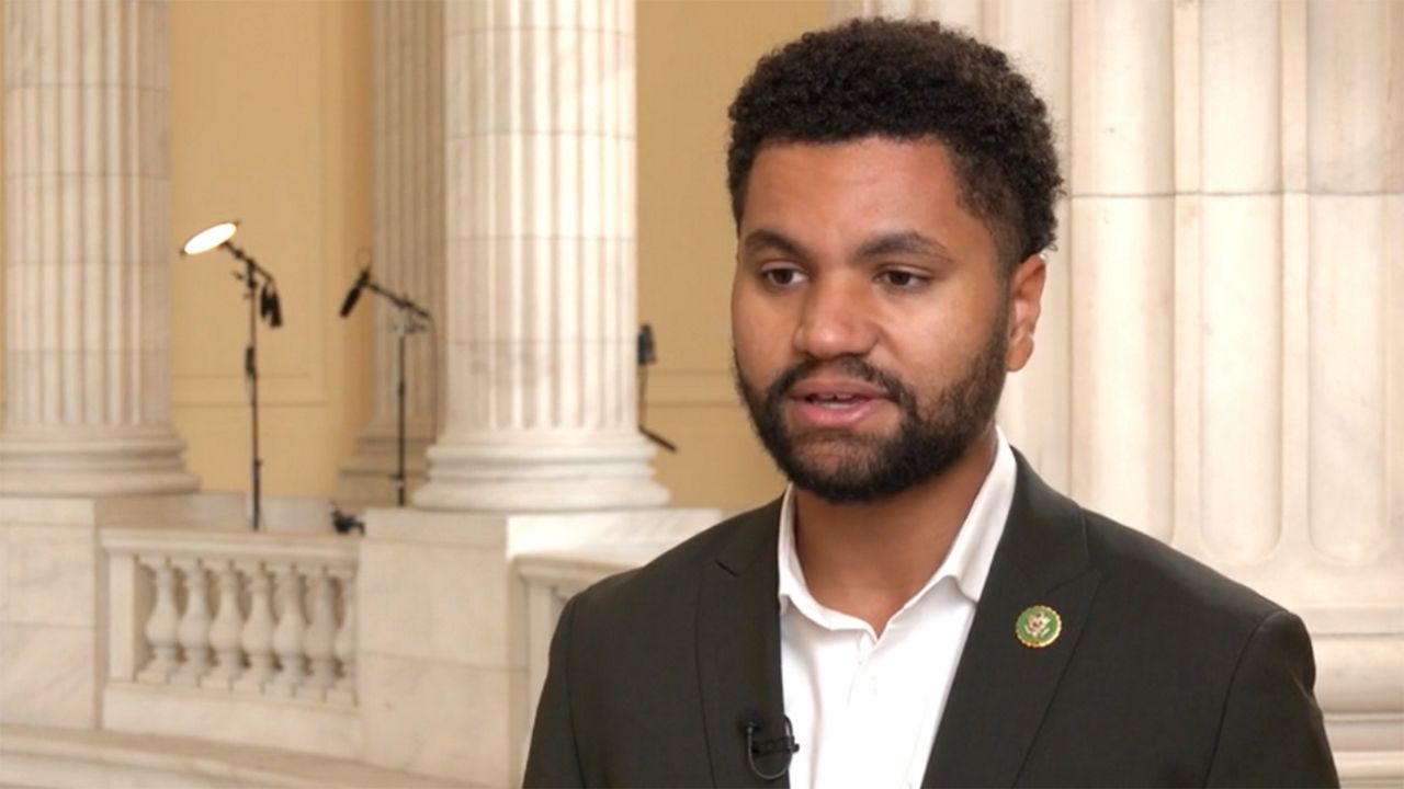 Central Florida Congressman Maxwell Frost was at the White House Friday to discuss the creation of a federal Office of Gun Violence Prevention. (Spectrum News)