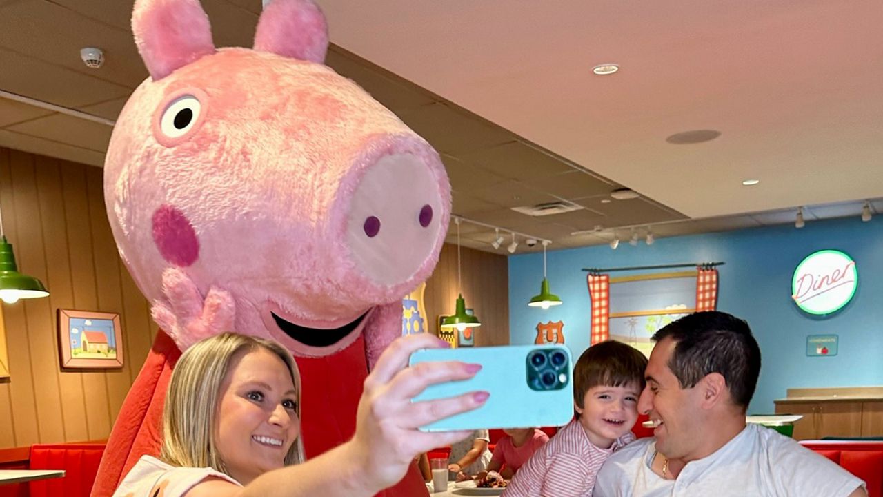 Peppa Pig Theme Park will begin offering a limited-time character breakfast experience in June. (Photo: Peppa Pig Theme Park)