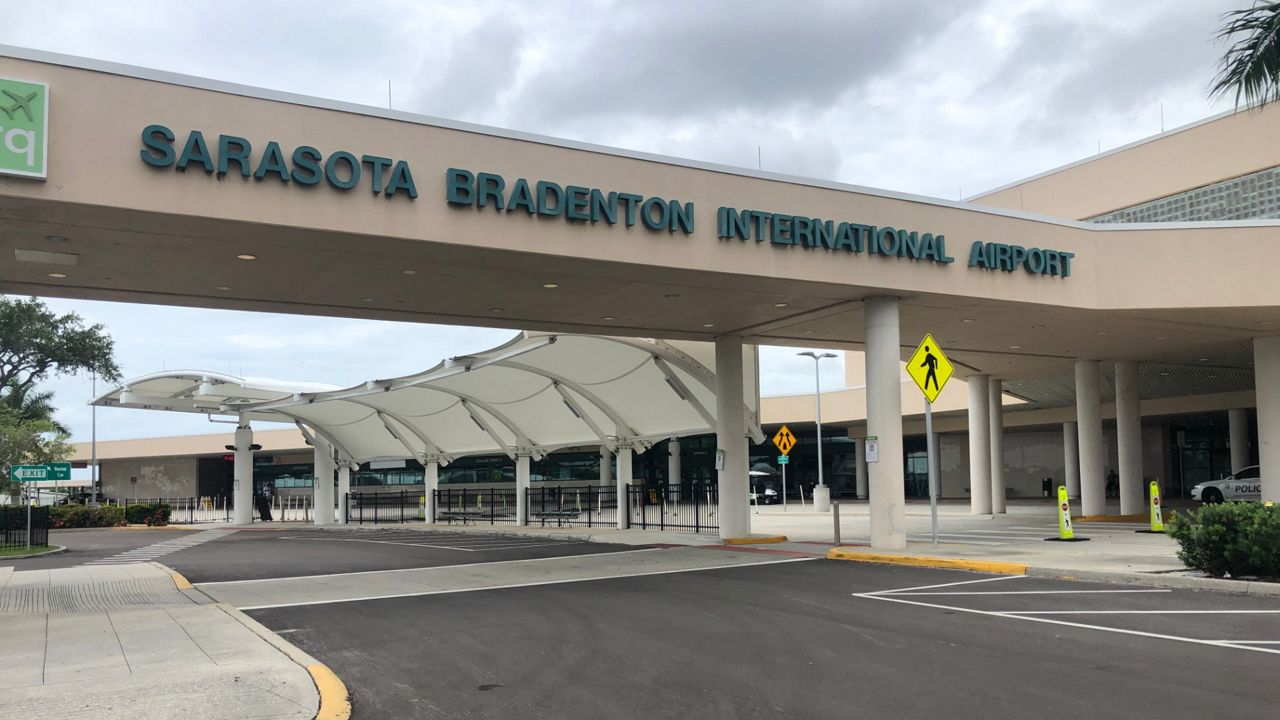 Sarasota airport damaged during Hurricane Ian