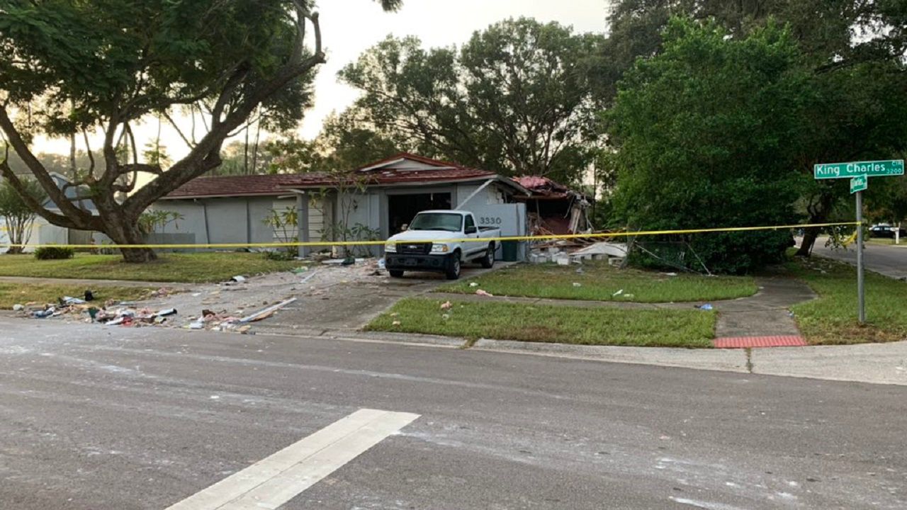 The cause of the explosion is under investigation. (Hillsborough County Fire Rescue Twitter page)