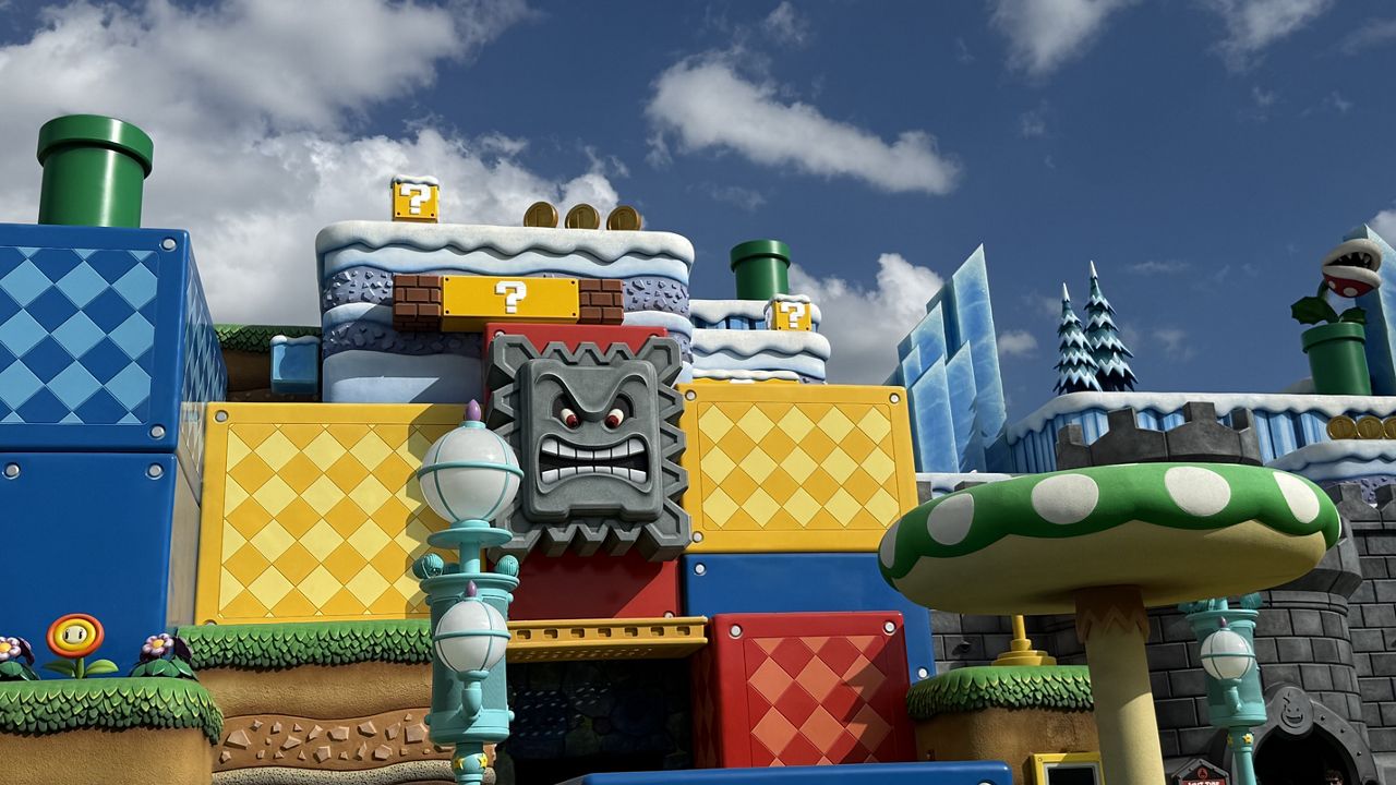 Super Nintendo World at Universal Orlando's new Epic Universe theme park. (Spectrum News)