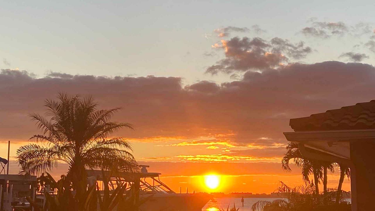 Submitted via Spectrum Bay News 9 app: Sunrise in St. Pete Beach, Saturday, February 29, 2020 (Courtesy of viewer Heidi Lepley)