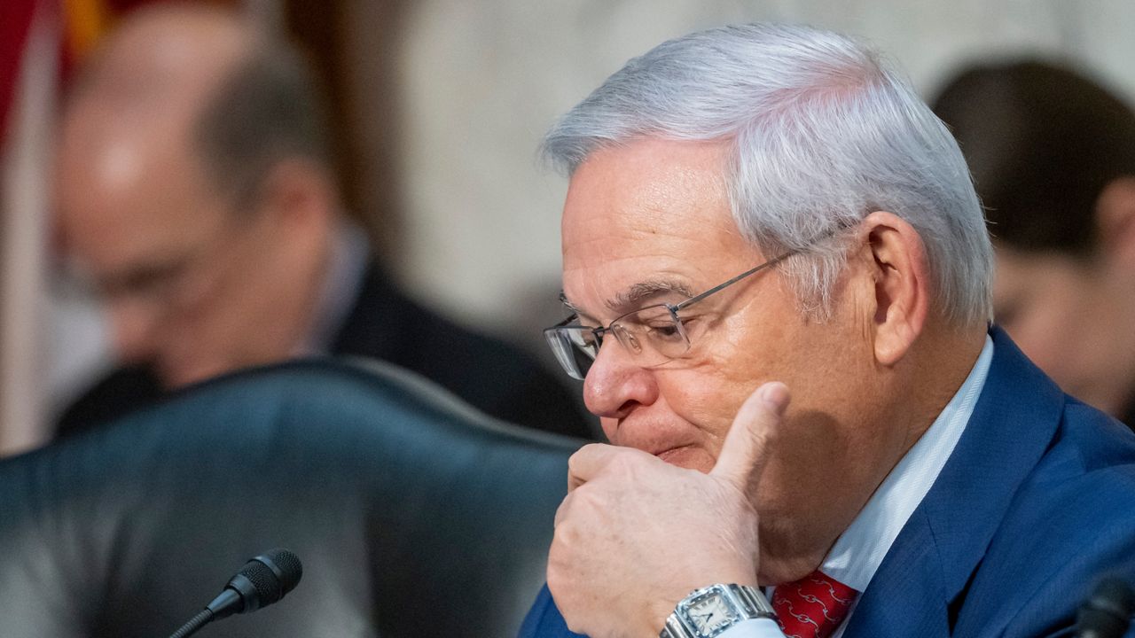 New Jersey Sen. Bob Menendez is pictured.