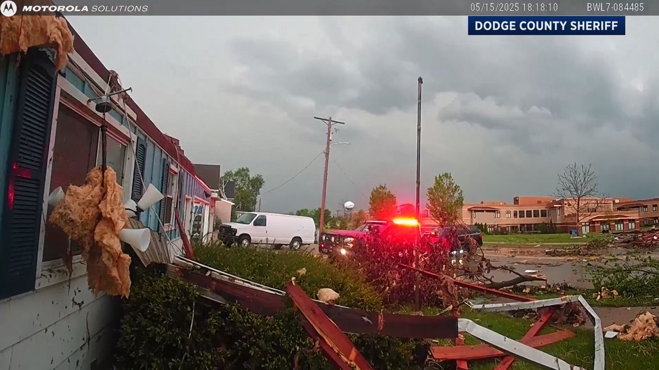 Body camera footage from the Dodge County Sheriff's Office.