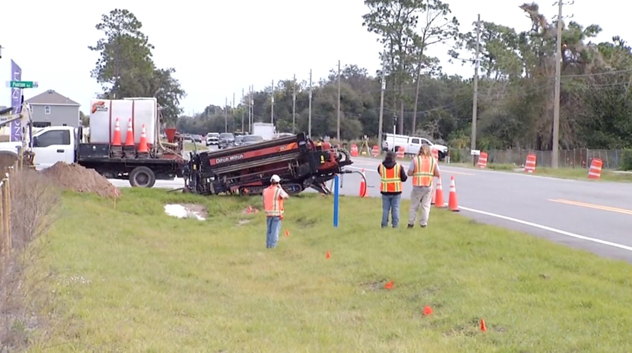 Work ramps up on Boggy Creek Road