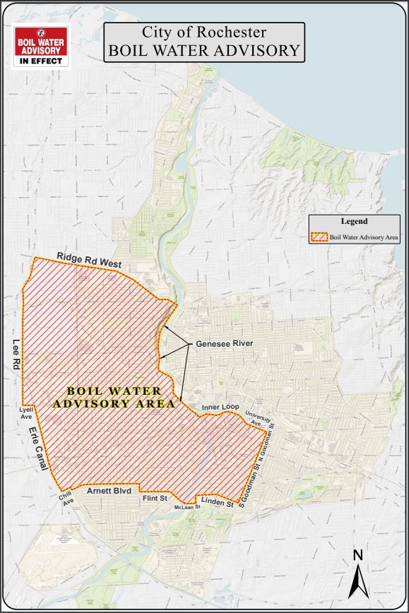 Boil water advisory in Rochester after water main break