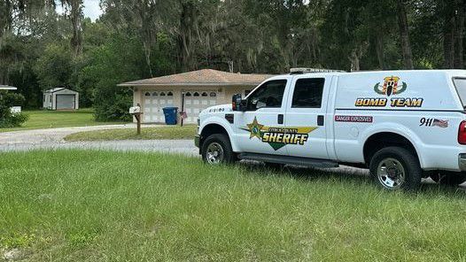 Possible 'live military ordnance' reported in Dade City