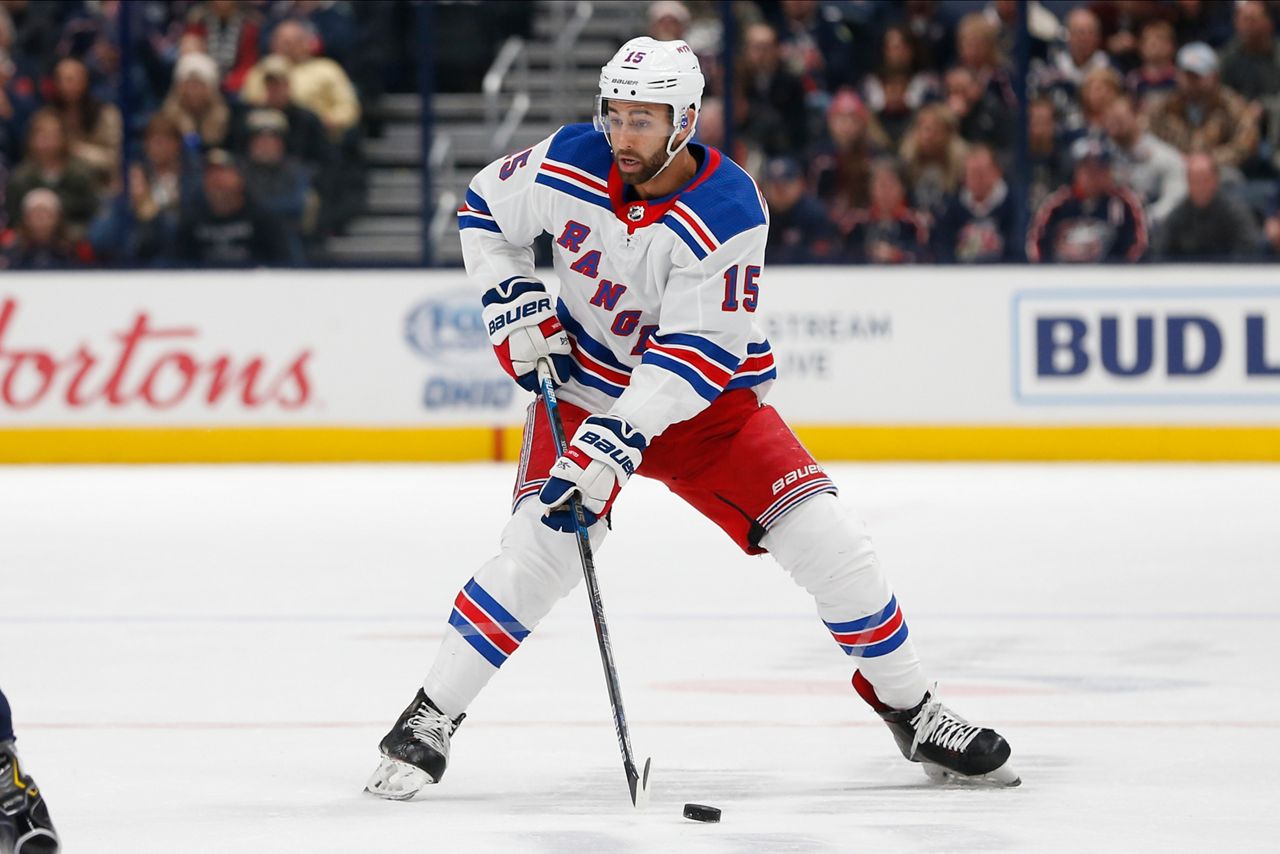 Former NY Rangers forward Cristoval "Boo" Nieves was assigned to the AHL's Syracuse Crunch Friday by Tampa Bay, meaning he'll suit up for the team he grew up watching in nearby Baldwinsville. (AP Photo)