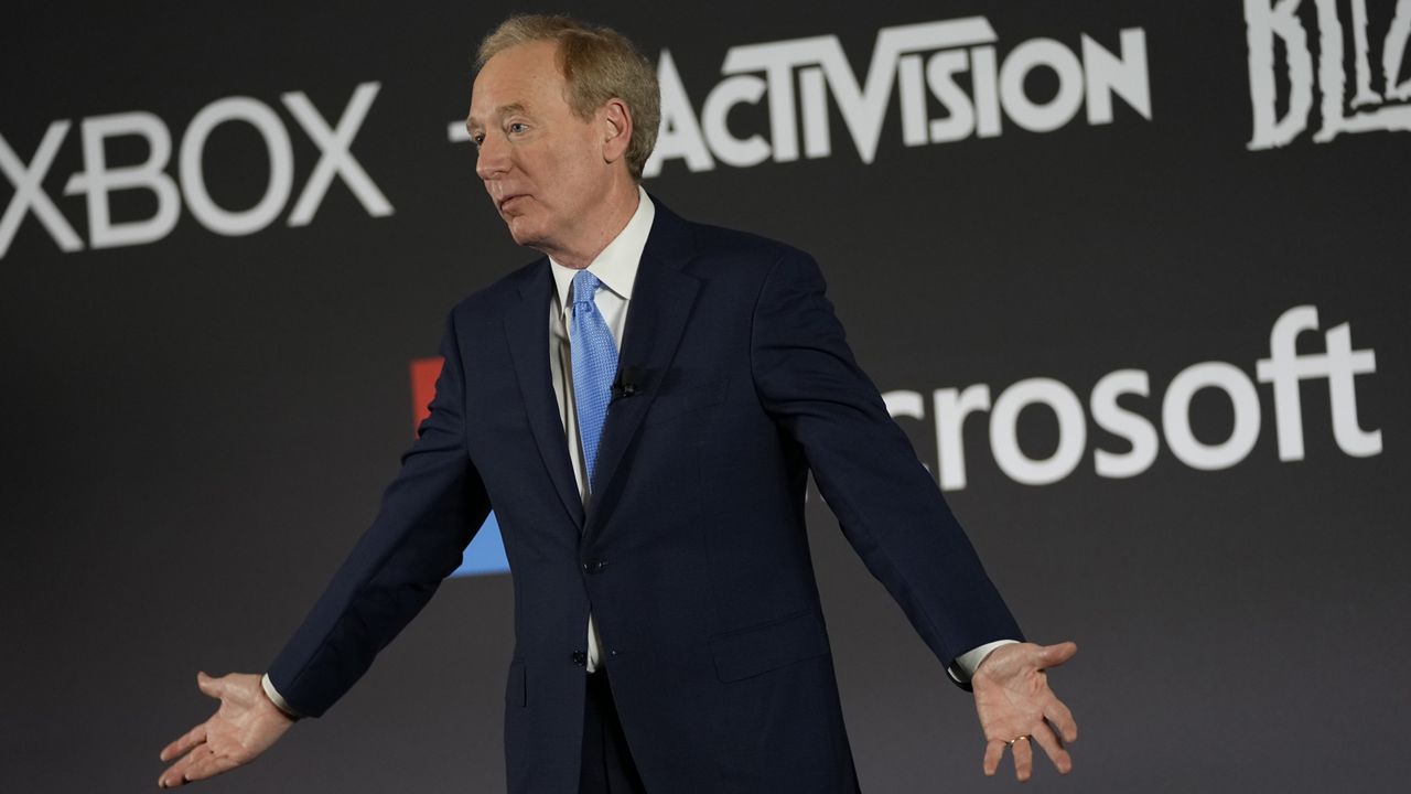 Microsoft President Brad Smith (AP Photo/Virginia Mayo, File)