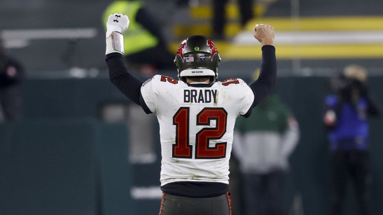 Tom Brady and the Tampa Bay Buccaneers will be the first team to play the Super Bowl in its home stadium. The game is Sunday, February 7. (Associated Press image)