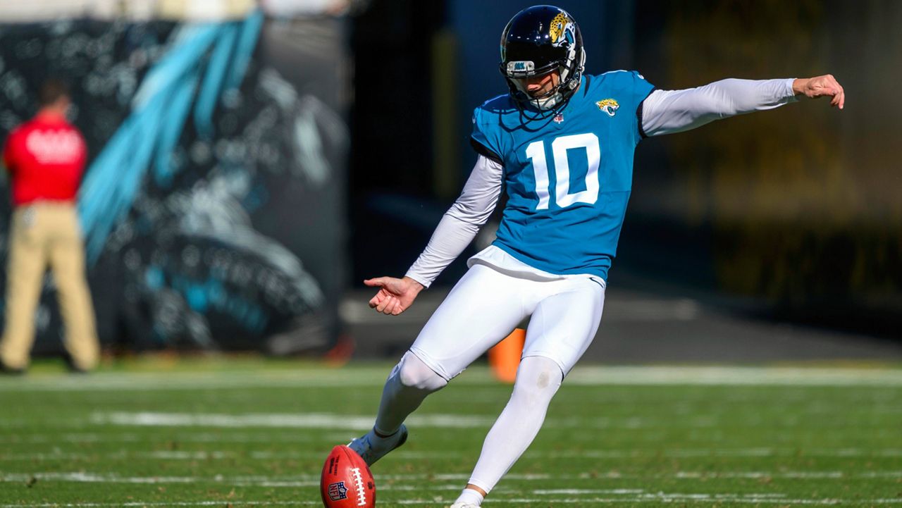 Jacksonville Jaguars kicker Brandon McManus