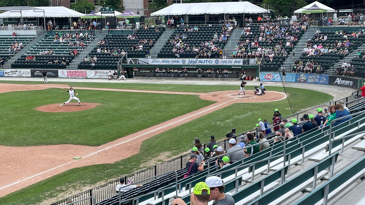 A Worcester Bravehearts game at Fitton Field. (Spectrum News 1 file photo)