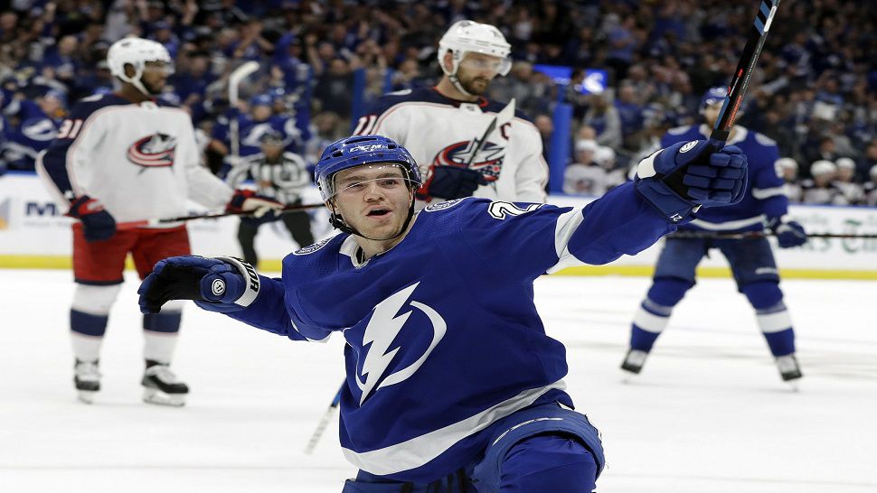 Brayden Point scored in both the second and third periods, and Andrei Vasilevskiy had 30 saves for Tampa Bay.