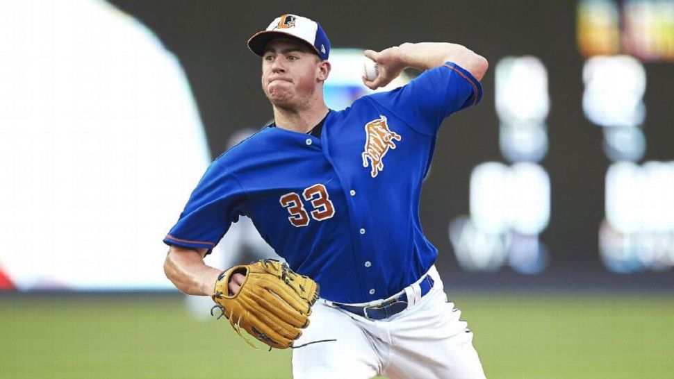 Pitcher Brendan McKay was 3-0 with a 1.08 ERA in five games with Triple-A Durham.