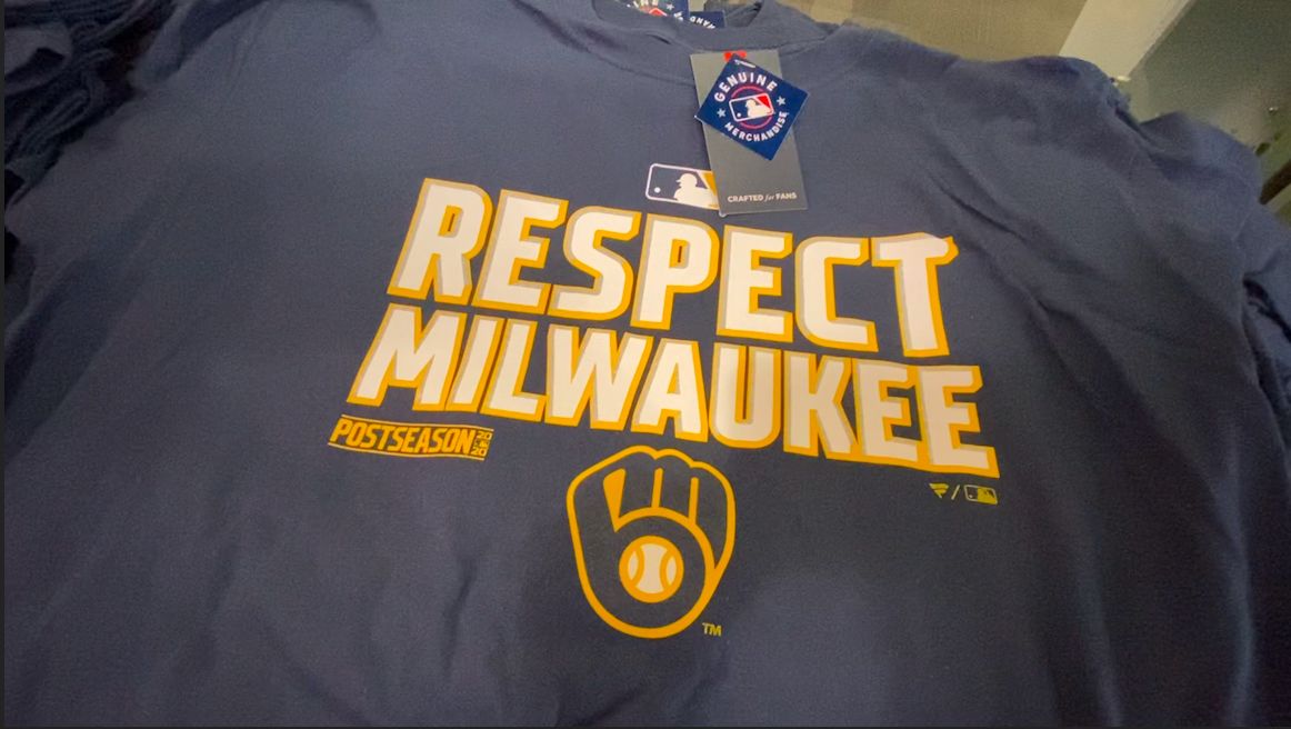 milwaukee brewers postseason gear