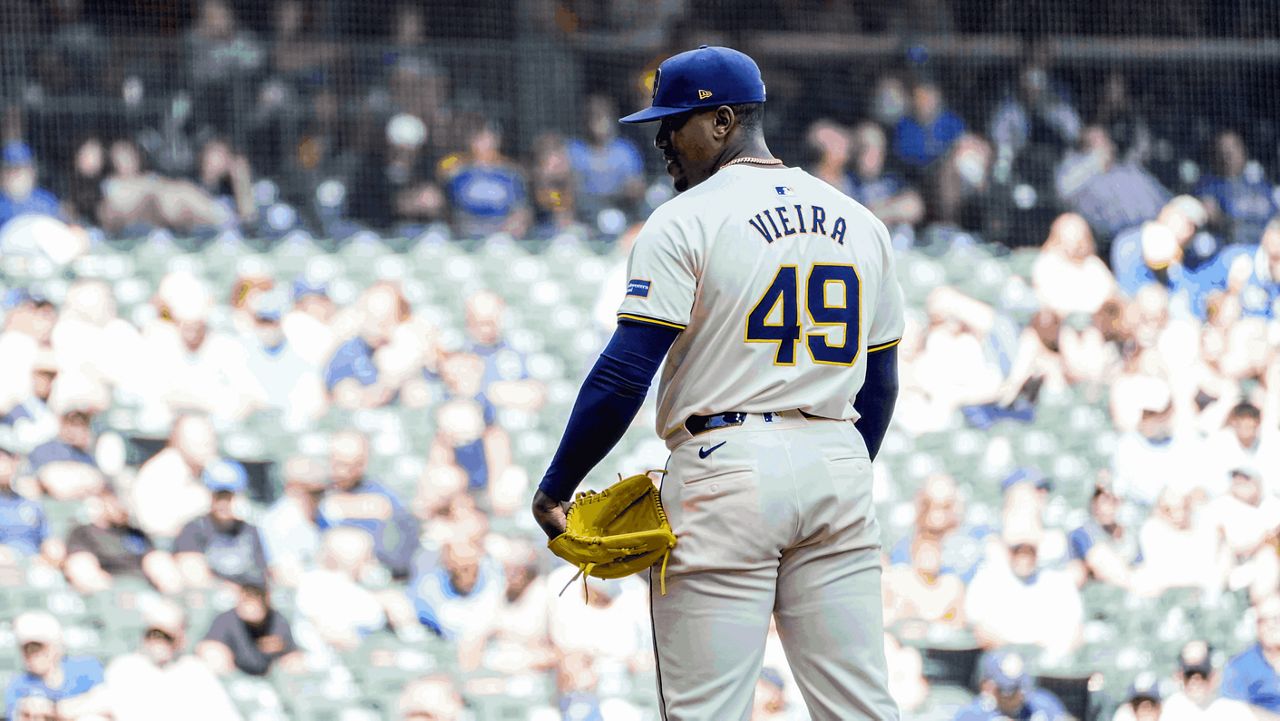 Trade between Orioles and Brewers results in Thyago Vieira joining the Orioles