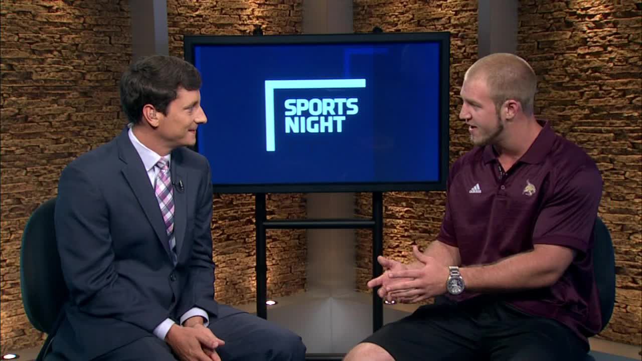The Sign Language Man: Texas State DE Brian Guendling