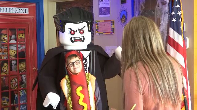 brick halloween costume