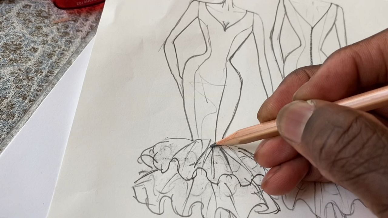 She was always a bridesmaid, never a bride—when modeling