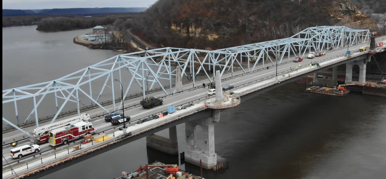 A Bird's Eye View of Wisconsin's Newest Bridge