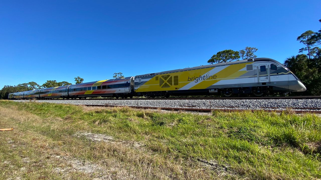 State leaders are investing in Central Florida's transportation by awarding $15,875,000 in federal funding from the United States Department of Transportation Consolidated Rail Infrastructure and Safety Improvements Program, according to a press release from Brightline. (file photo)