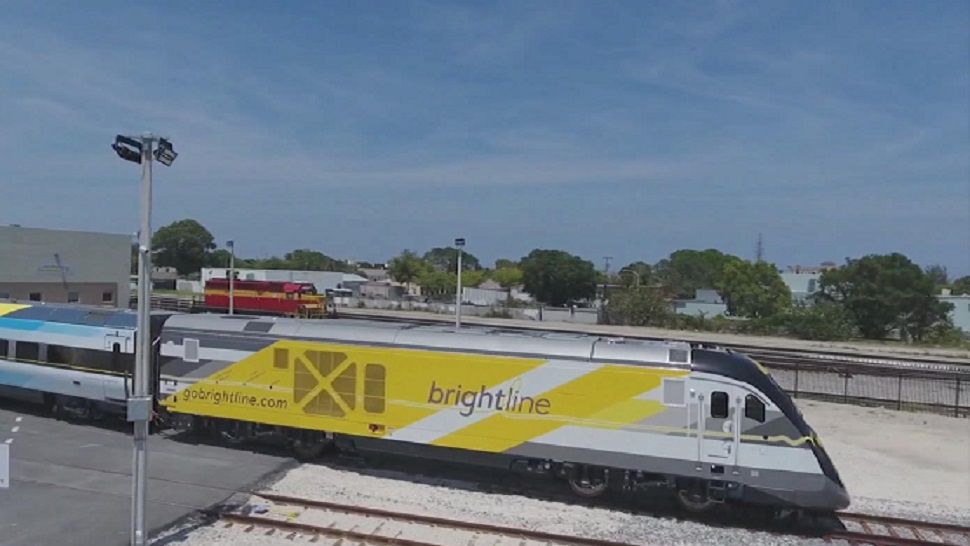 Brightline is talking with Disney officials to possibly add a station to the resort when it expands from South Florida to Orlando. (File)