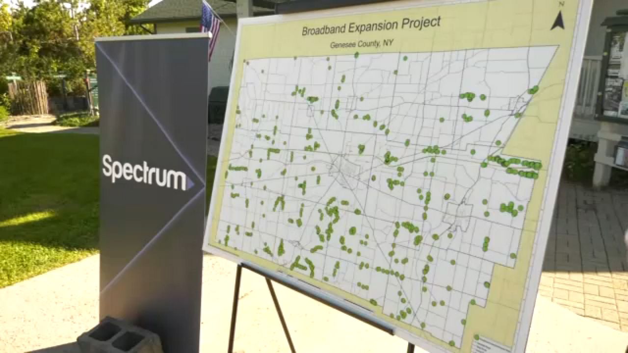 Spectrum, Genesee County work to expand broadband access