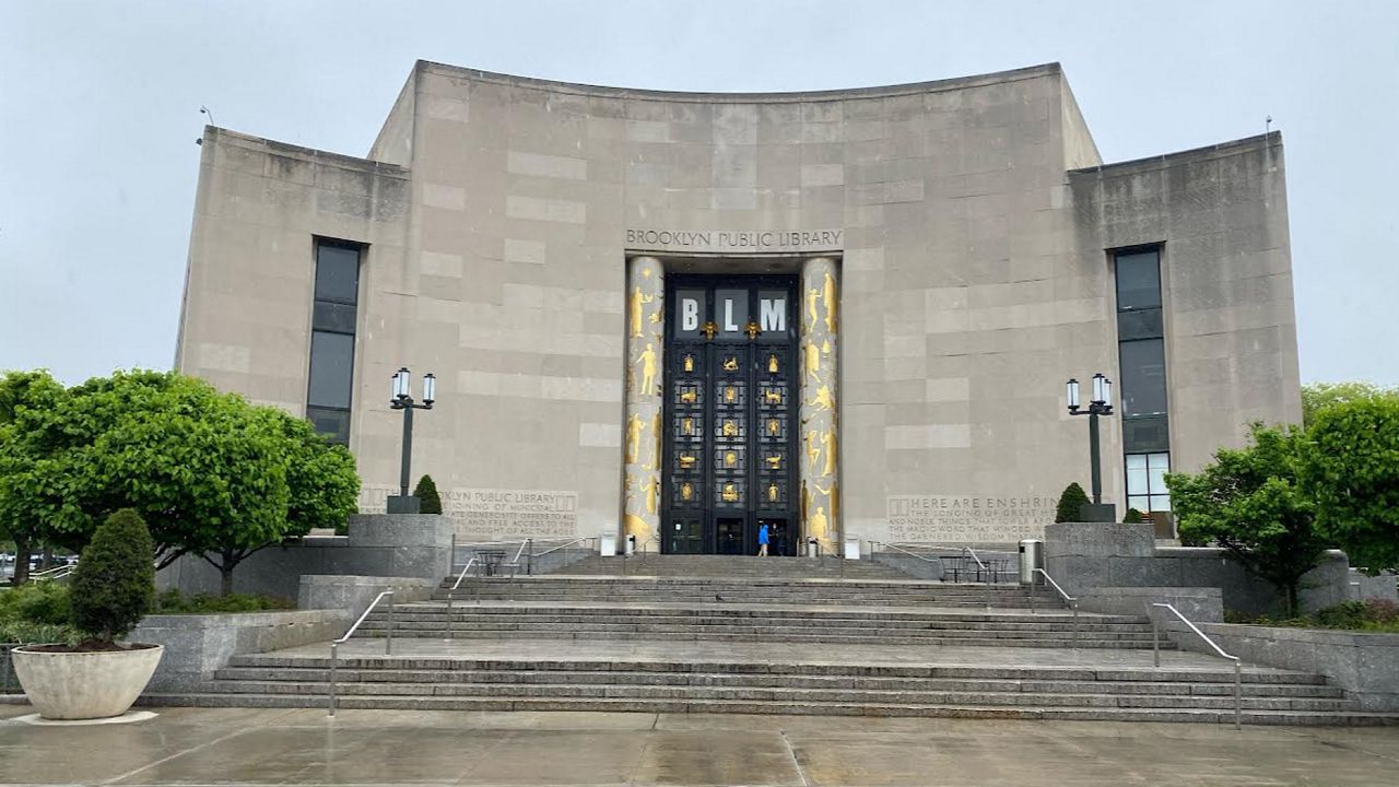 Central Library to visitors in Brooklyn