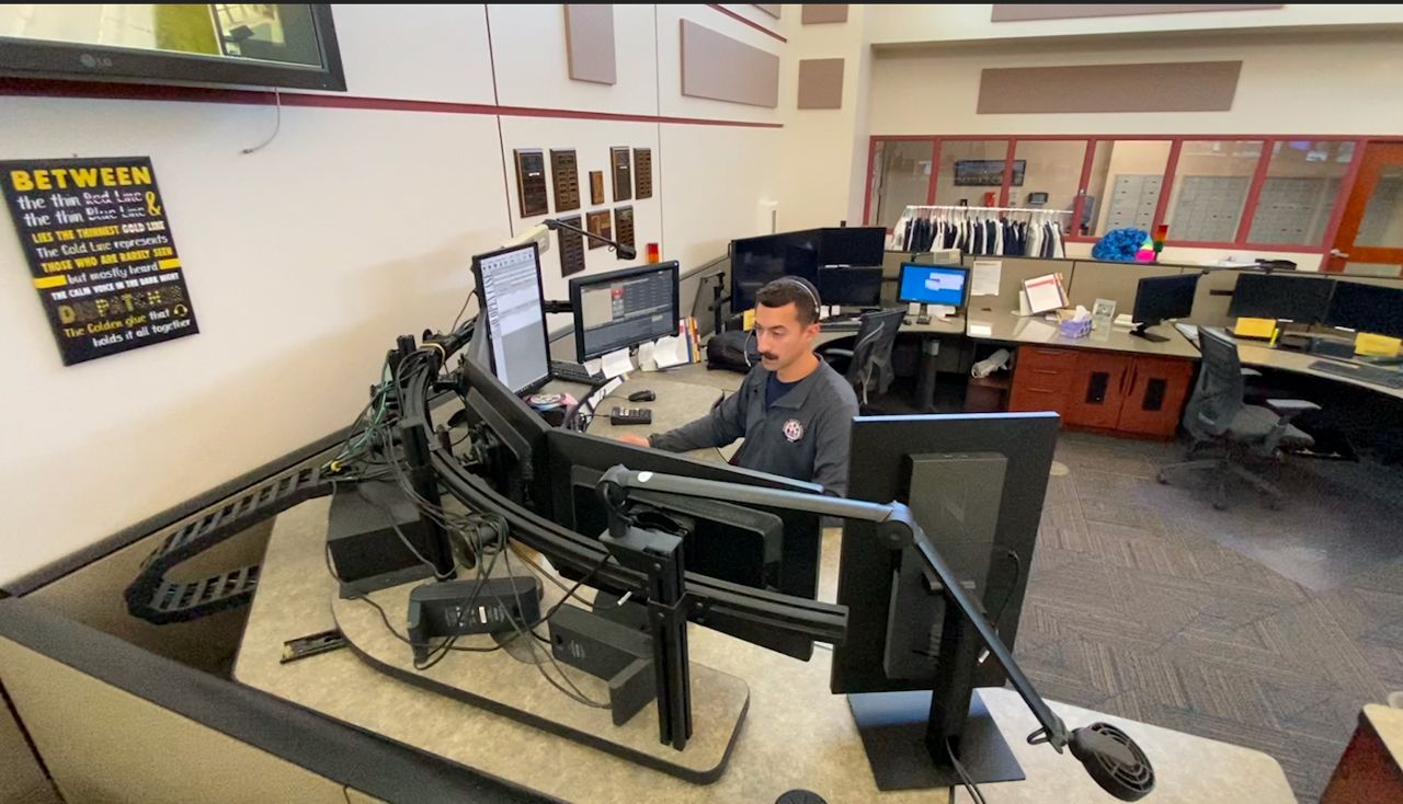 Daniel E. Miller works in Brown County Public Safety Communications in Brown County, Wisconsin.