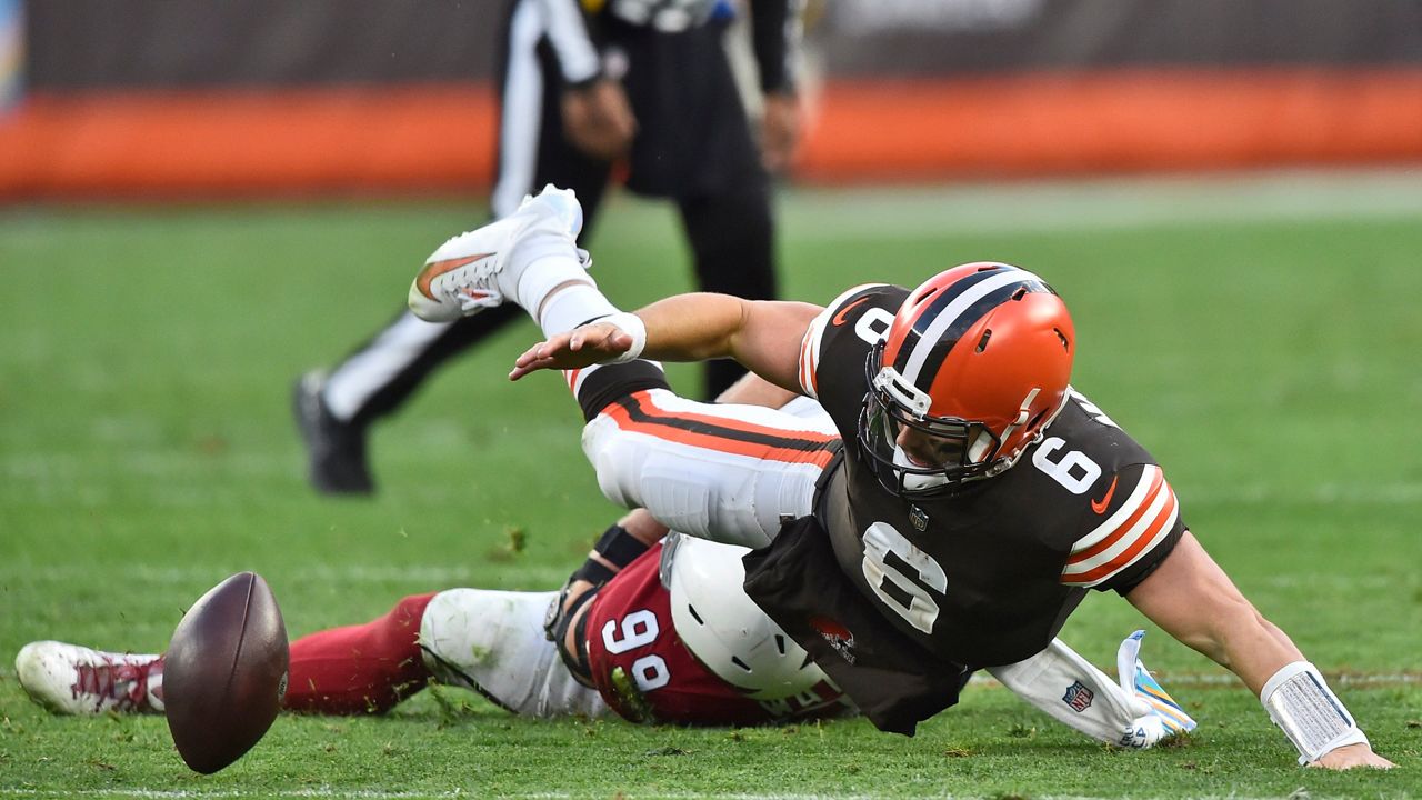 Baker Mayfield rips NFL, calls for Saturday's game to be delayed