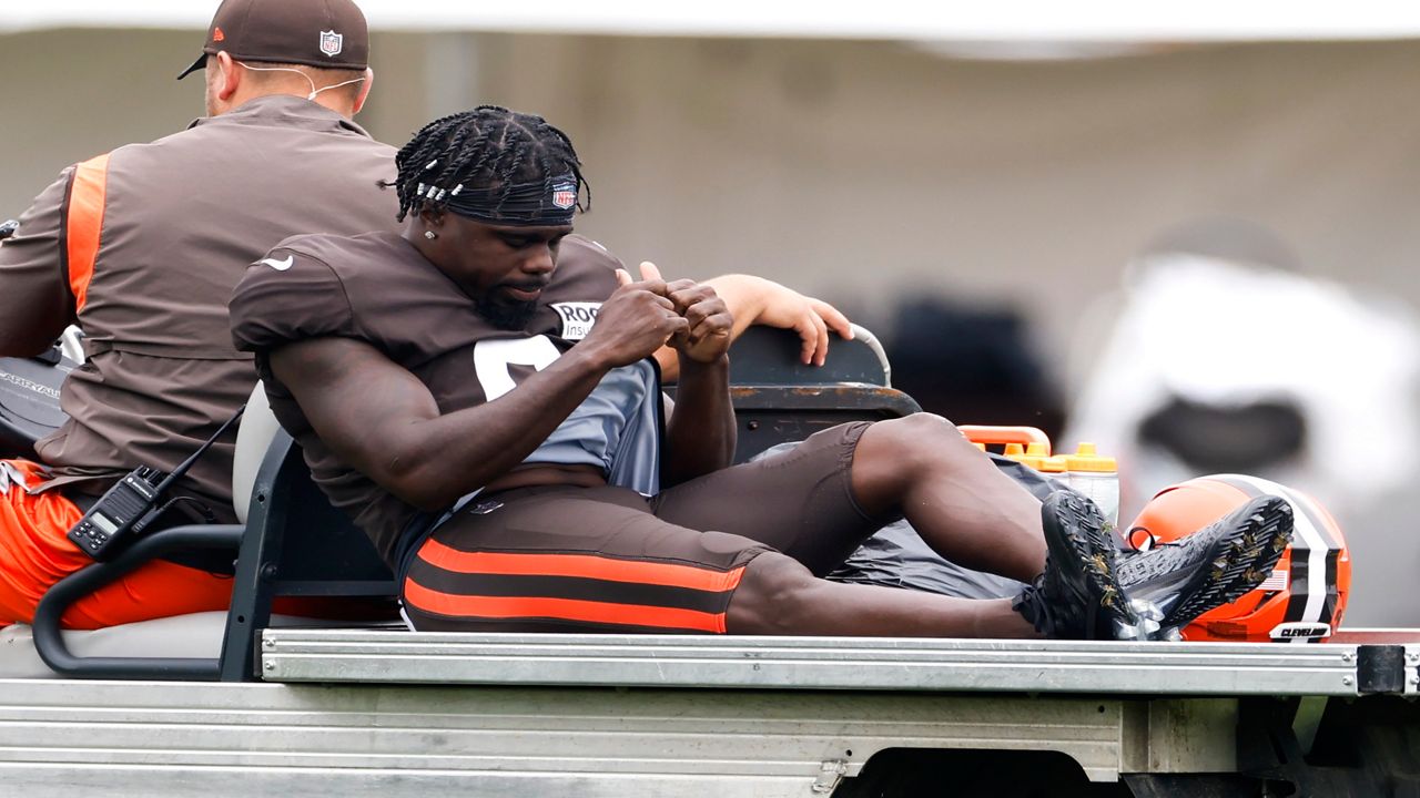 Browns' Grant has a season-ending injury
