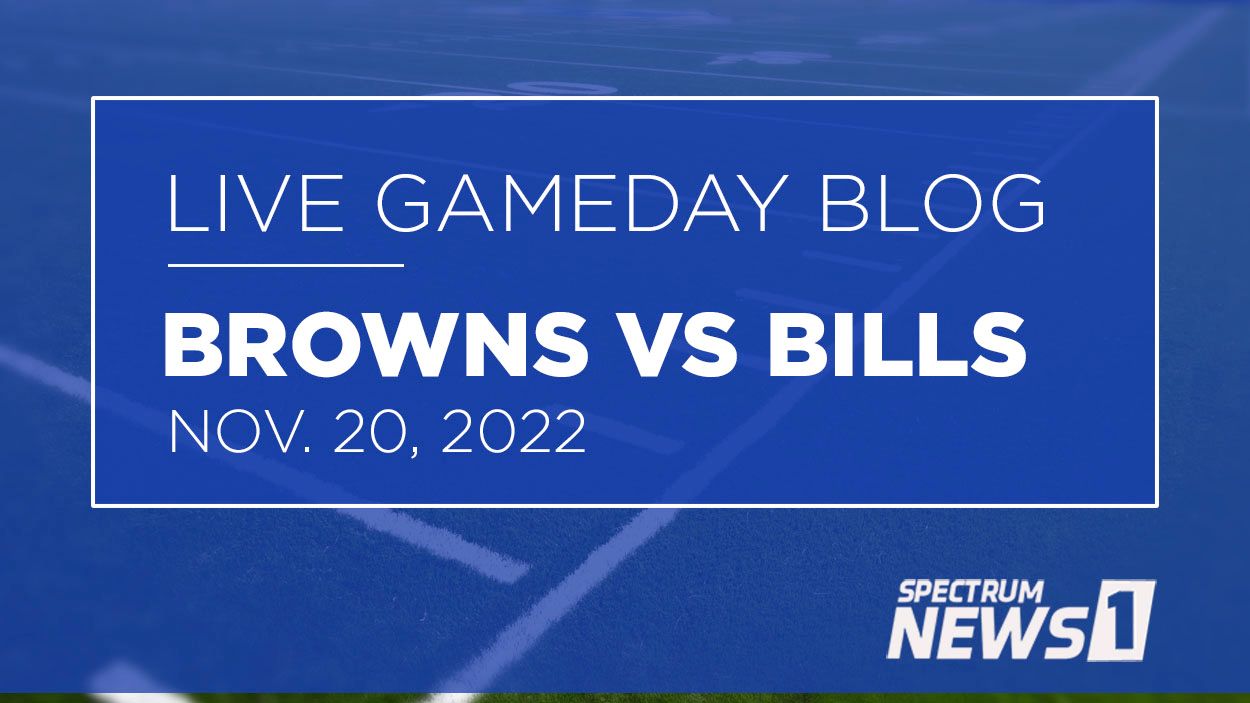 Live blog: Browns vs. Bills