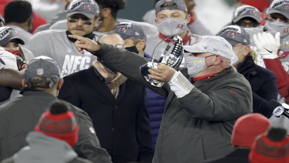 Bucs' Bruce Arians if he's stepping down after Super Bowl LV win