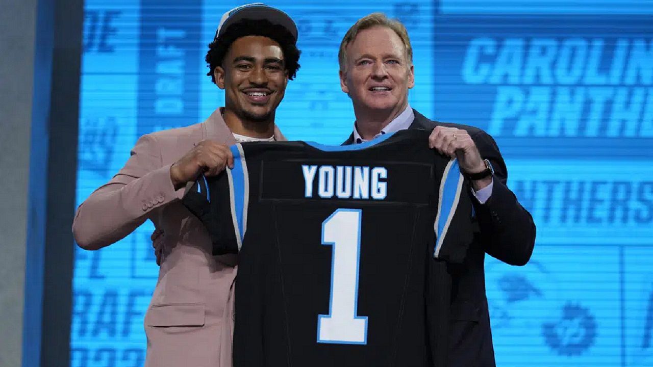 Bryce Young taken at No. 1 in NFL draft by Panthers