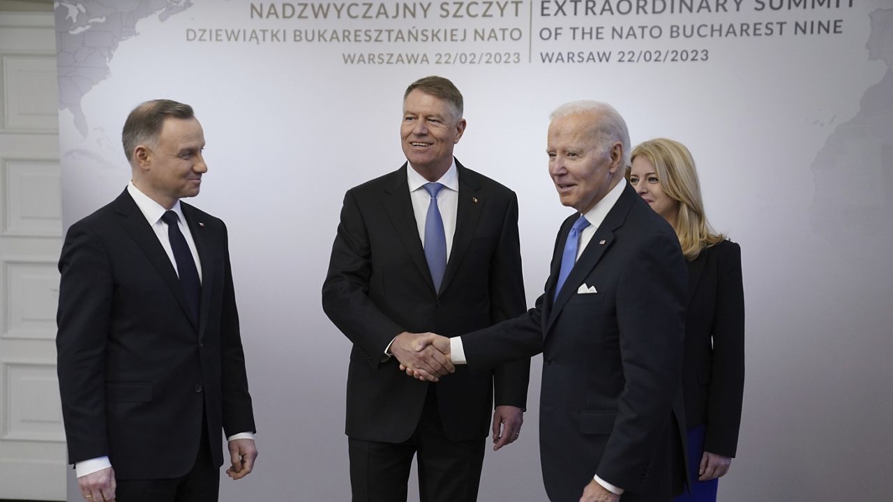 Biden meets with eastern flank NATO leaders