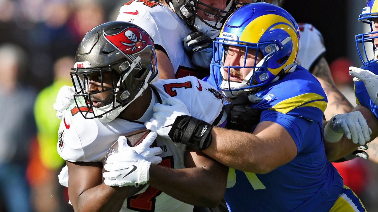 The Tampa Bay Buccaneers host the Los Angeles Rams at 3 p.m. Sunday at Raymond James Stadium. 