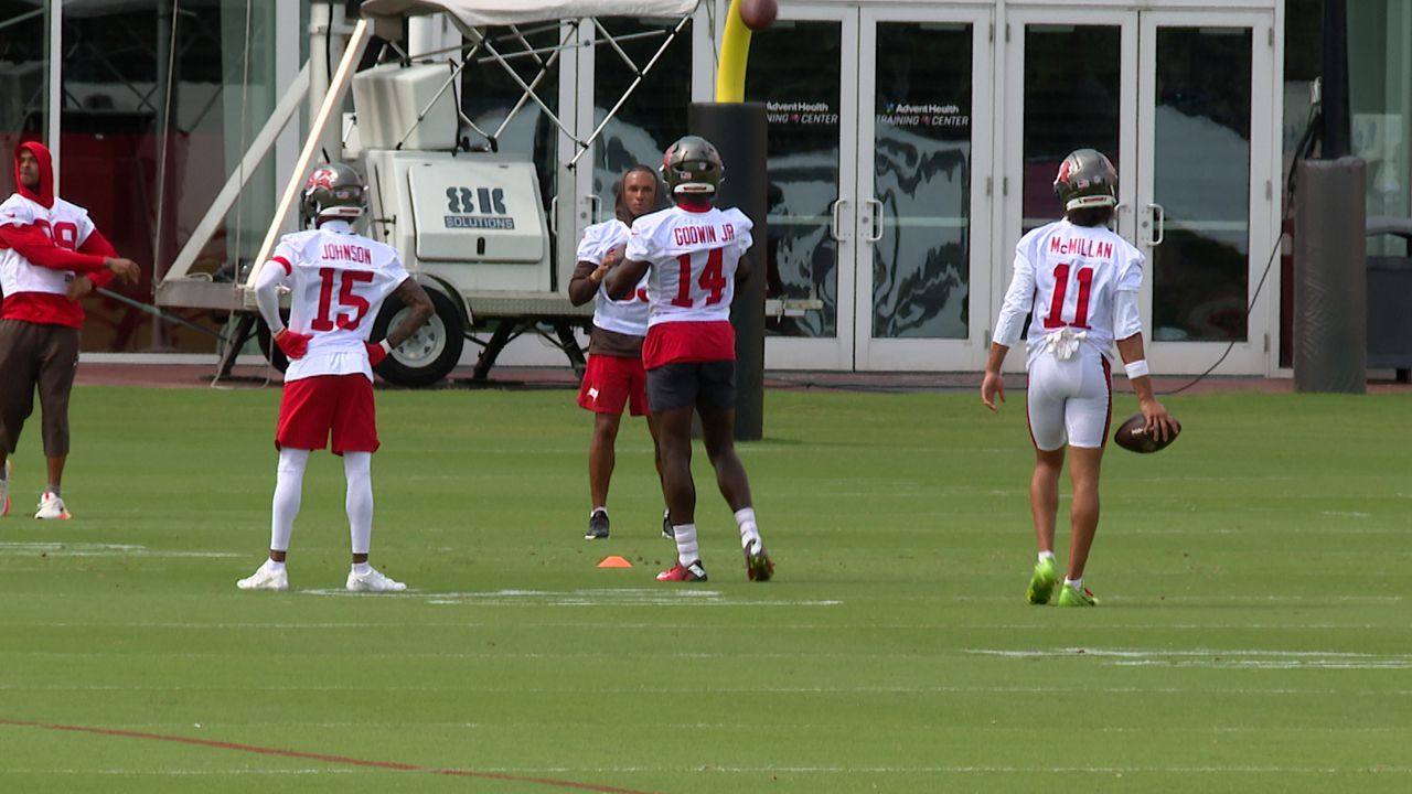 Chris Godwin welcomes the veteran role in Bucs wide receiver room
