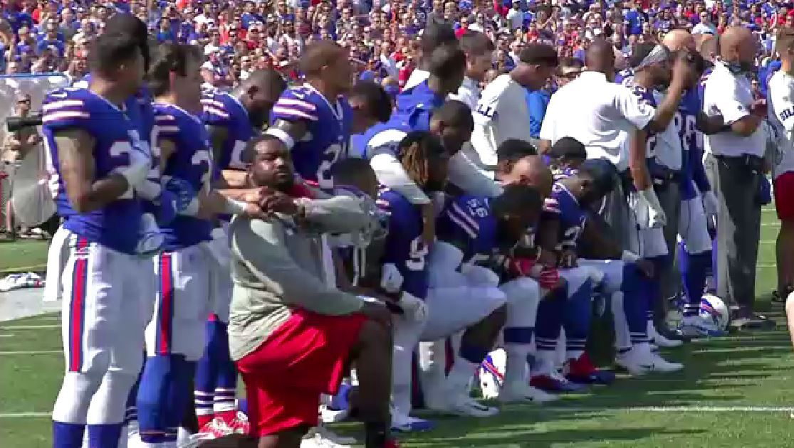 Buffalo Bills, NFL, protest, anthem