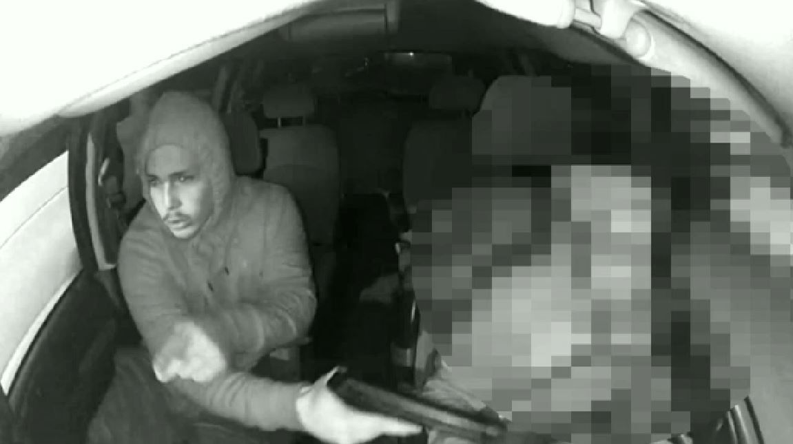Liberty Cab, robbery, dash cam