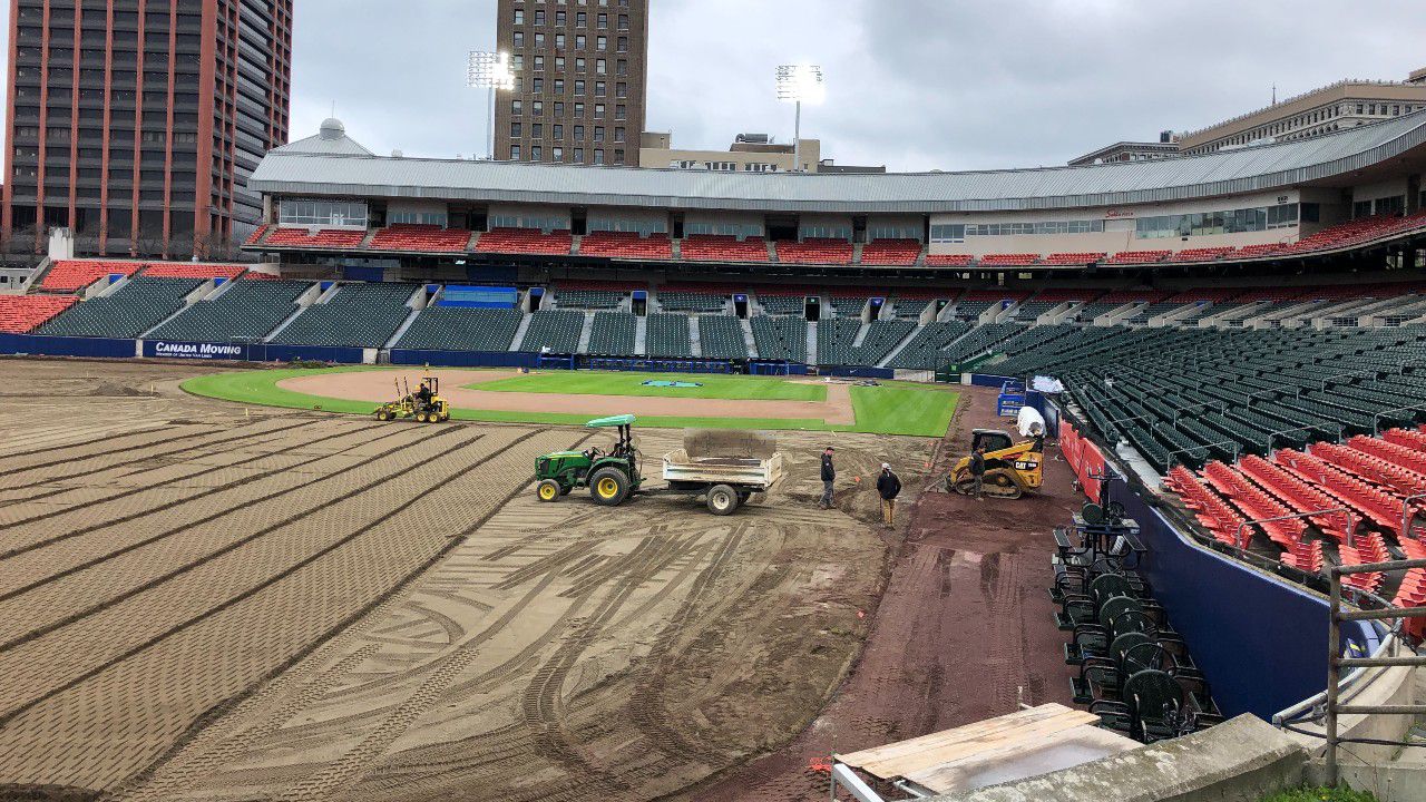 Toronto Blue Jays in Buffalo: Major League Baseball returns - this