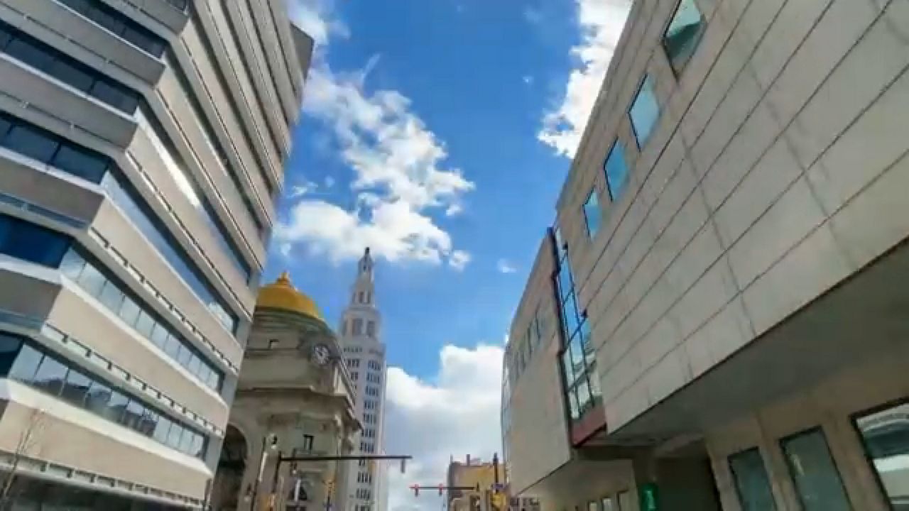 Buffalo skyline