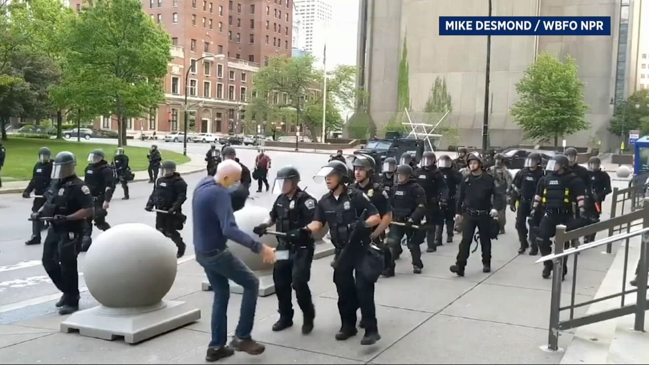 BPD Officers Who Pushed Protester Now Suspended With Pay, image size:1280x720